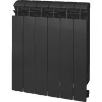 Радиатор биметаллический секционный Global Style Plus 500 х 10 секций (черный)