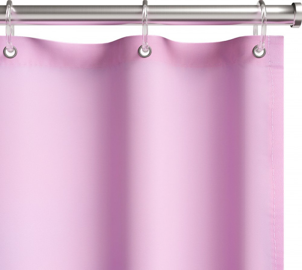 Штора для ванной Fora FOR-TR095 180х180 см, розовая