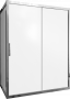 Душевой уголок STWORKI Эстерсунд DE019R80160200 160x80 см профиль хром глянец, стекло матовое