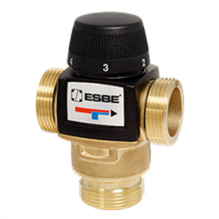Клапан термостатический смесительный ESBE VTA572 - 1* (НР/НР, PN10, регулировка 20-55°C, KVS 4.5)