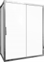 Душевой уголок STWORKI Эстерсунд DE019R80160200 160x80 см профиль хром глянец