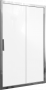 Душевая дверь в нишу STWORKI Стокгольм DE019D2110200CH 110 см профиль хром глянец