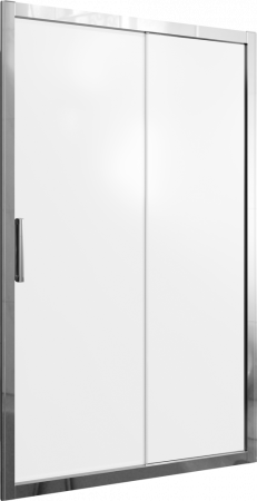 Душевая дверь в нишу STWORKI Стокгольм DE019D2110200 110 см профиль хром глянец, стекло матовое