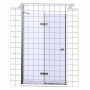 Душевая дверь в нишу Ravak CSD2-120 Transparent, профиль сатин