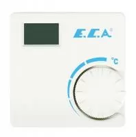 Комнатный термостат E.C.A. с LCD дисплеем, беспроводной (вкл / выкл)