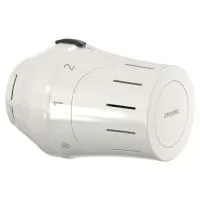 Термостатическая головка Simplex Exclusive TC-E1, с клеммным соединением, с установкой нуля, цвет белый